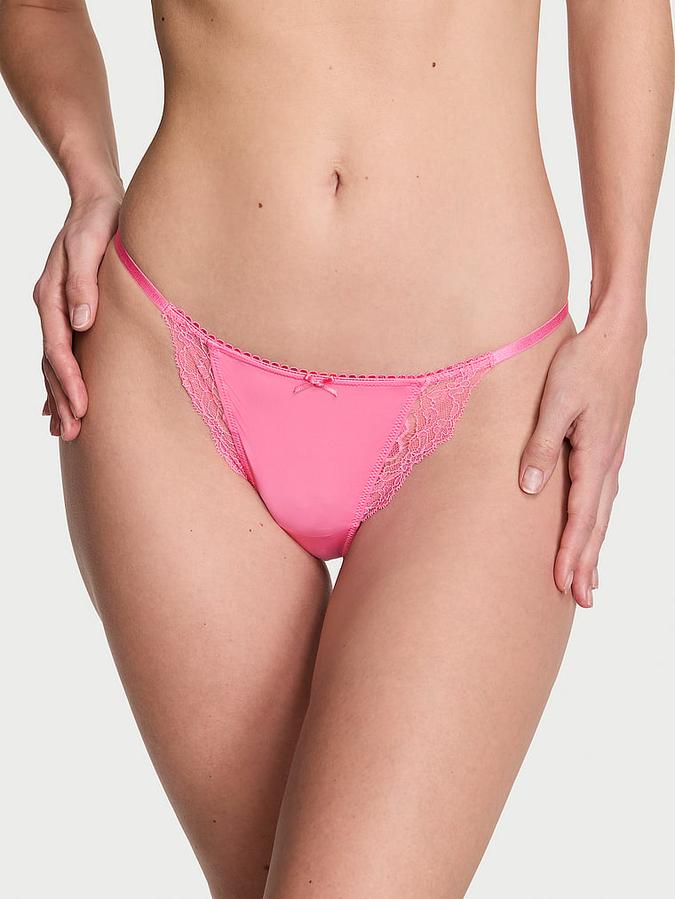 Smooth & Lace Mini String Bikini Panty