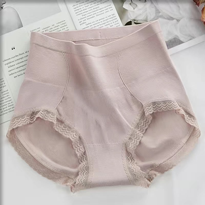 Breathable High waist Lace Panty (Pack of 4)