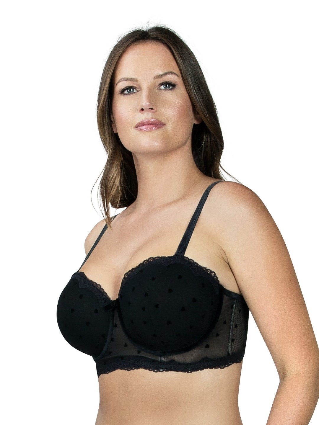 Lily Padded Balconette Bra - Racing Red