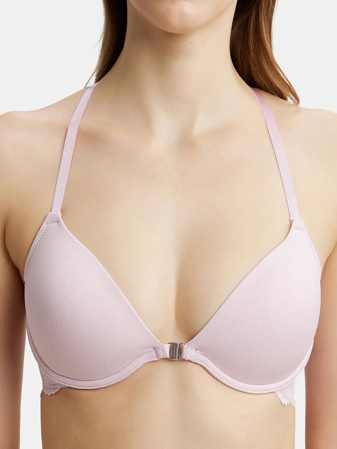 Front Open Padded T-Shirt Bra