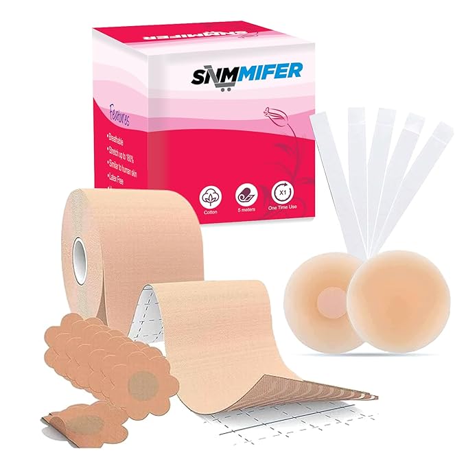 Boob Tape Kit - Instant Boob Tape For Women (Beige)