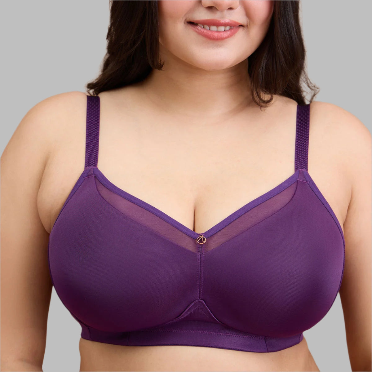 Non Padded Wireless Plus Size Bra