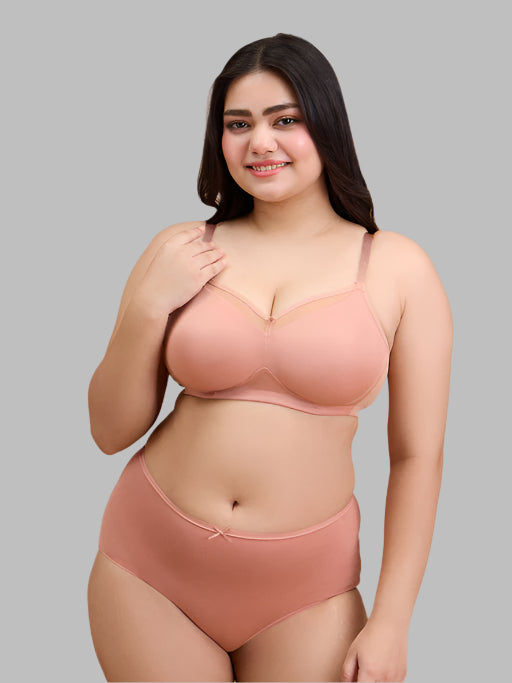 Non Padded Wireless Plus Size Bra