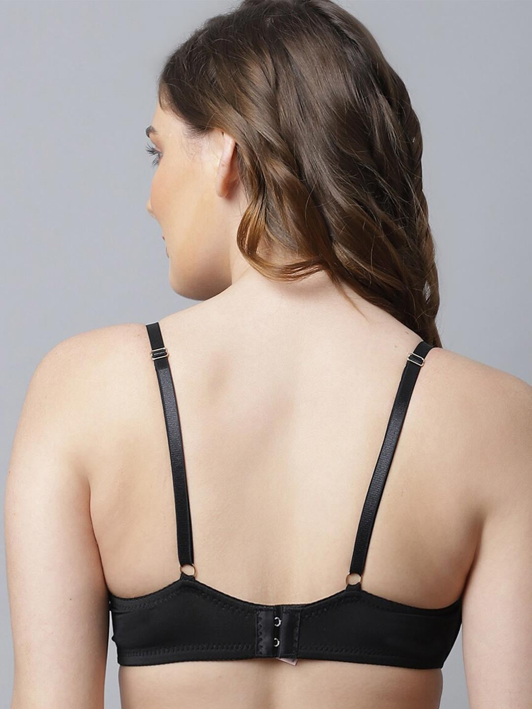 Black Bra Underwired Lightly Padded