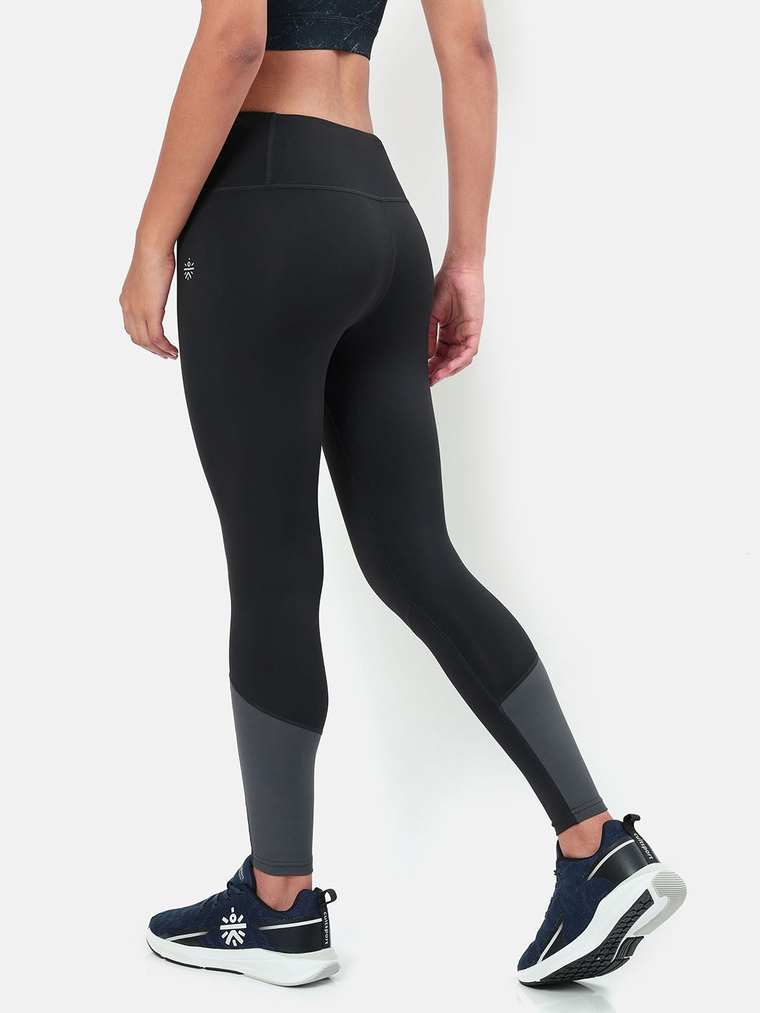 Contrast Bottom Absolute Fit Sports Tights