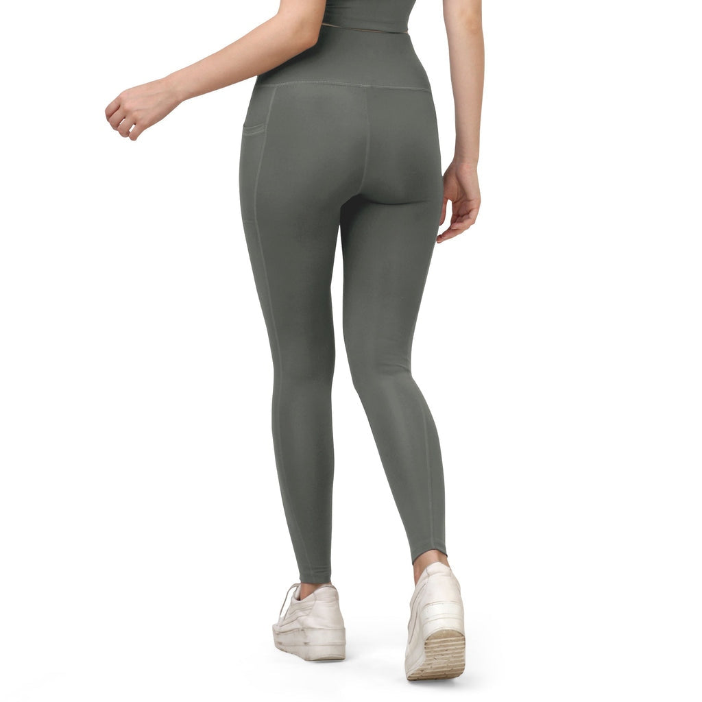 High Waist Ankle Length Sports Leggings