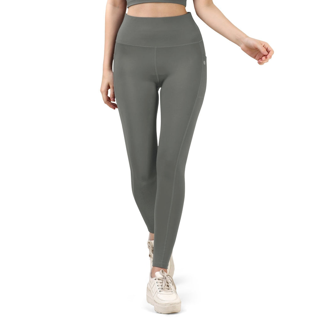 High Waist Ankle Length Sports Leggings