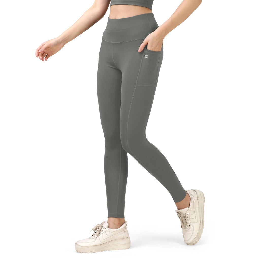 High Waist Ankle Length Sports Leggings