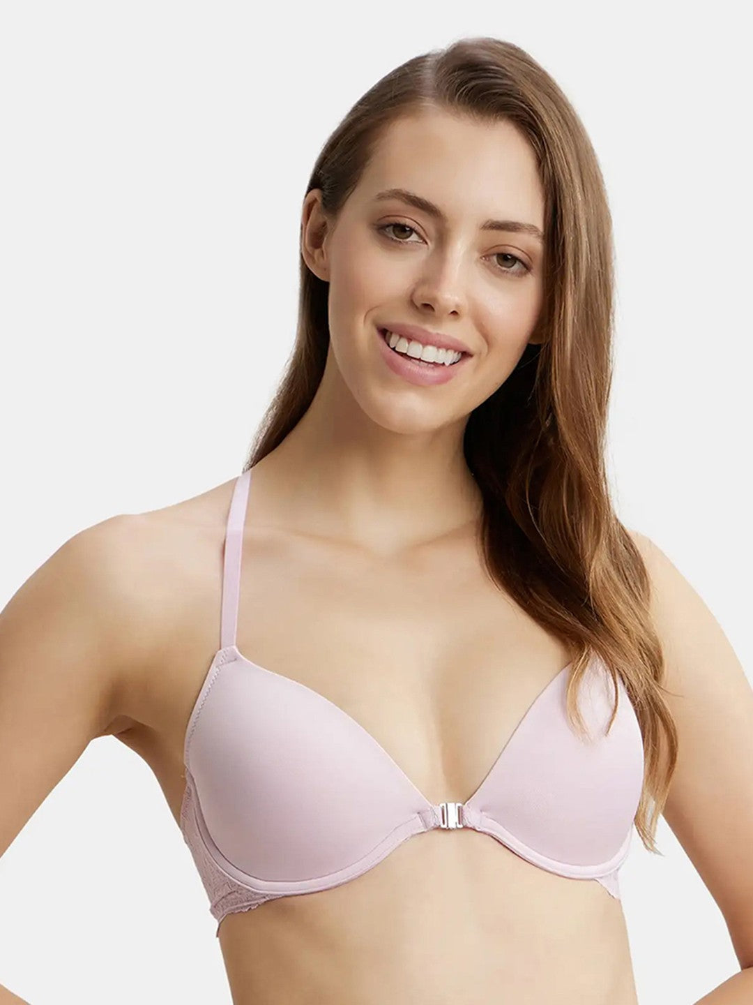 Front Open Padded T-Shirt Bra