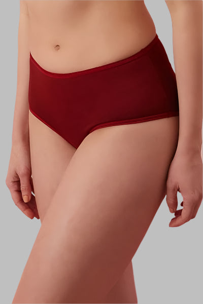 High Waist Hipster Panty - Cotton