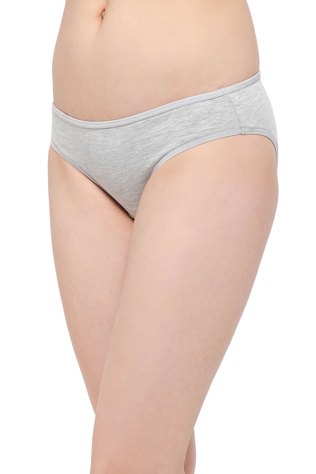 Pack of 3 Low Waist Bikini Panties - Cotton