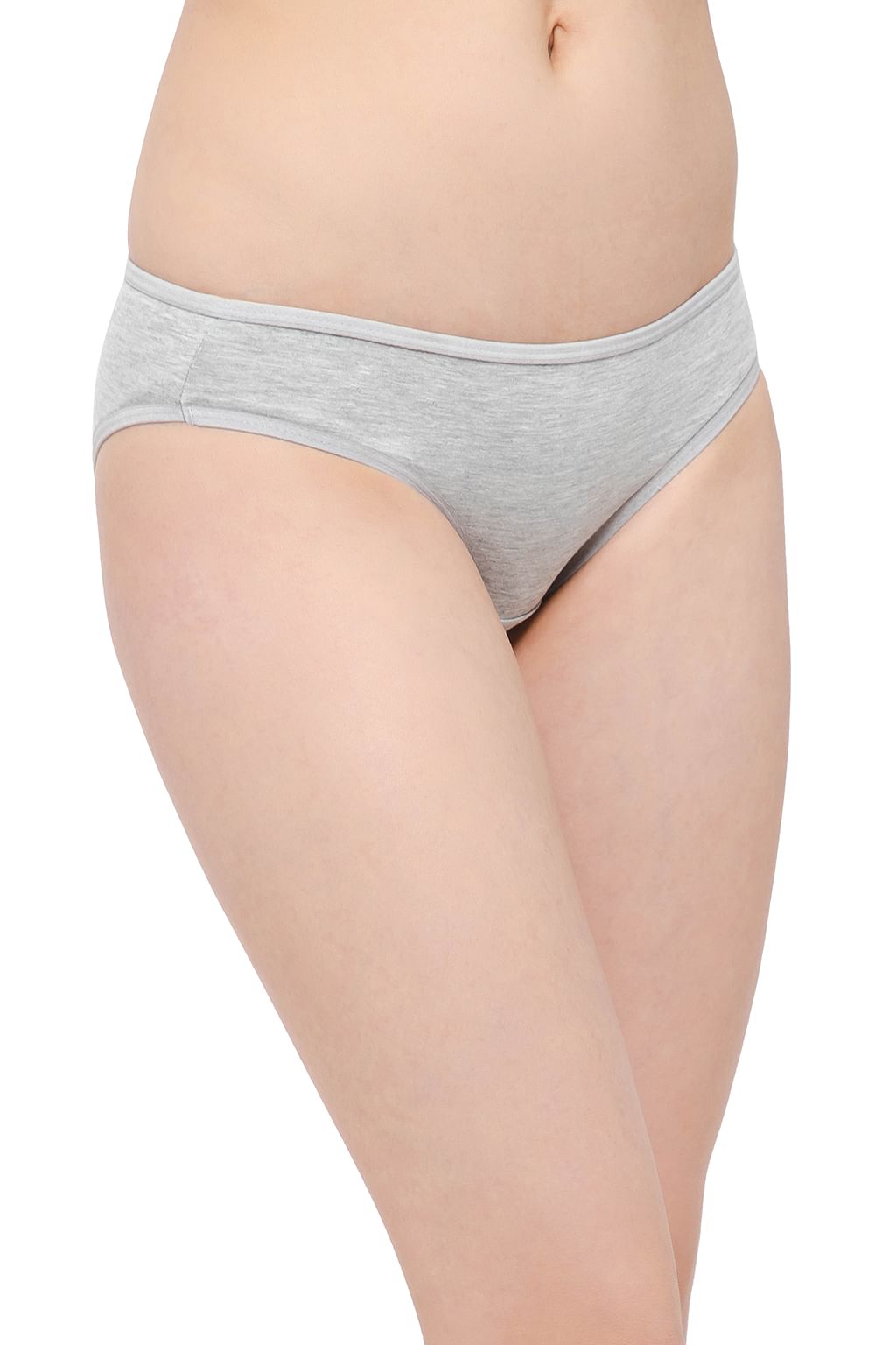 Pack of 3 Low Waist Bikini Panties - Cotton