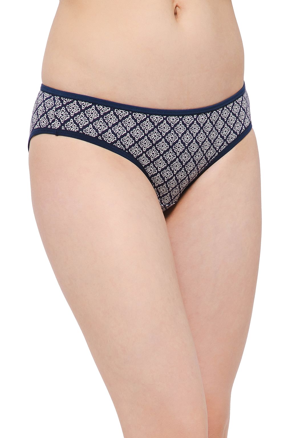 Pack of 3 Low Waist Bikini Panties - Cotton